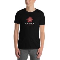 Camiseta Oscura de Crimen en Casa - Unisex