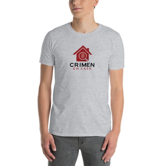 Camiseta Clara de Crimen en Casa - Unisex - Imagen 2