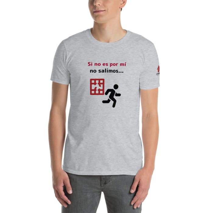 Camiseta clara - Si no es por mí - Unisex - Imagen 3