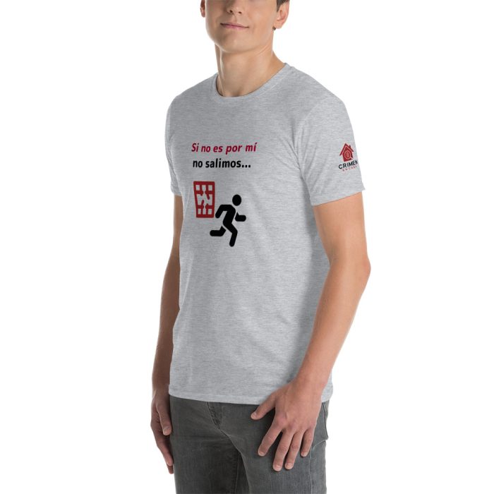 Camiseta clara - Si no es por mí - Unisex - Imagen 4
