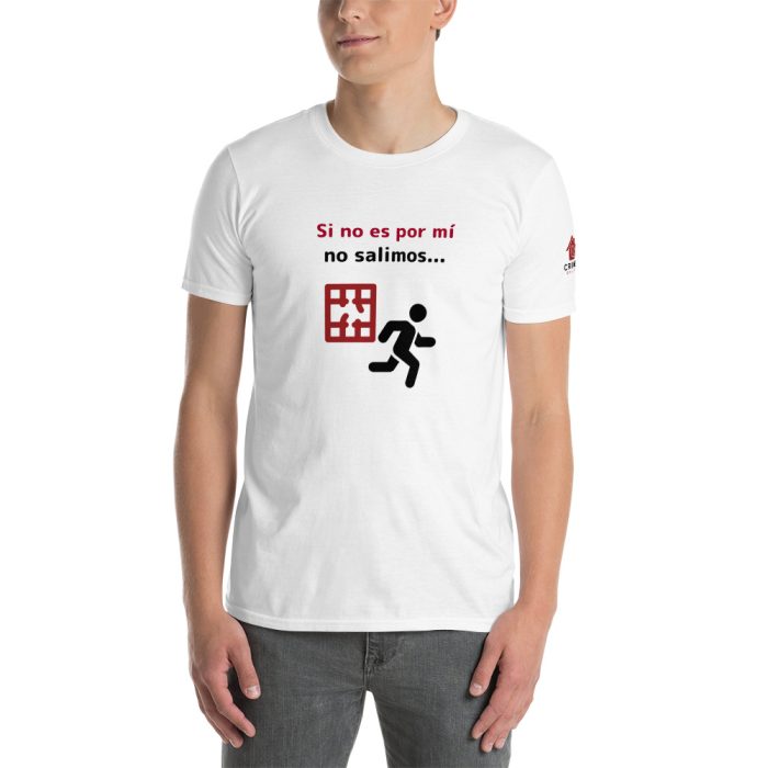 Camiseta clara - Si no es por mí - Unisex